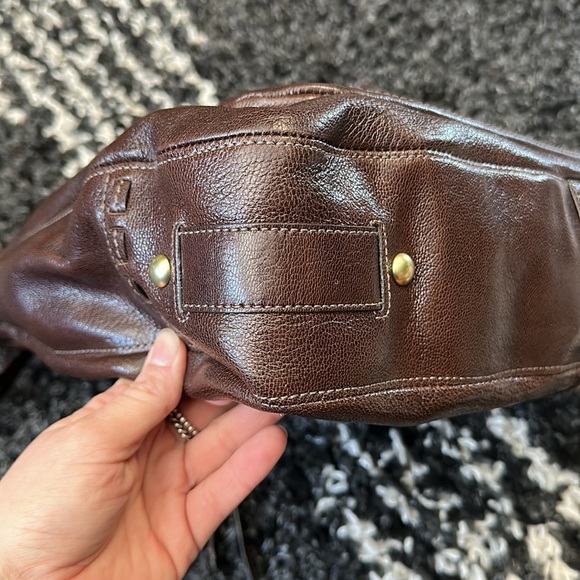 Coach Dillan shoulder bag brown leather 15435 - Picture 6 of 11